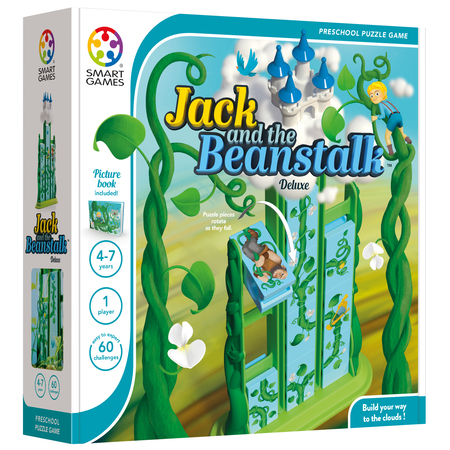 SMARTGAMES Jack + the Beanstalk Puzzle Game 026US